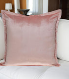 Premier 24" Soft Touch Metallic Pink Solid Color Accent Pillow