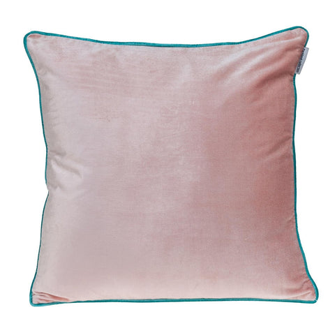 20" Pink and White Throw Pillow