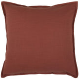 20" Paprika Cotton Throw Pillow