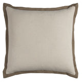 22" Natural Cotton Throw Pillow