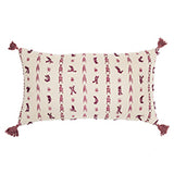 14" X 26" Natural Cotton Throw Pillow
