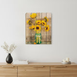 Country Sunflowers Unframed Print Wall Art
