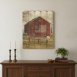 Flag Barn 1 Unframed Print Wall Art
