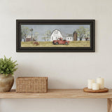 Spring On The Farm 2 Black Framed Print Wall Art