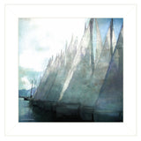 Sailboat Marina I 1 White Framed Print Wall Art