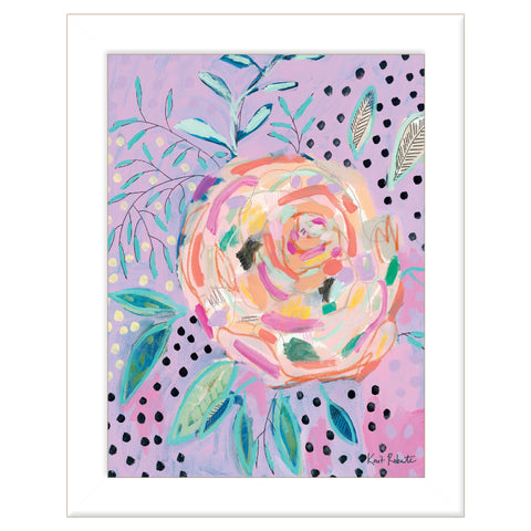 Master the Chaos 3 White Framed Print Wall Art