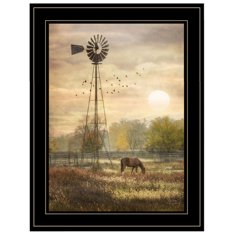 Berks Co Sunrise Black Framed Print Wall Art
