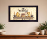 Live Love Laugh Black Framed Print Wall Art