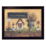 Bless This Home 4 Black Framed Print Wall Art