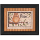Dream 2 Black Framed Print Wall Art