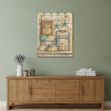 Fresh Towels and Soap Unframed Print Bathroom Wall Art