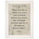 Book Quote VI 1 White Framed Print Wall Art