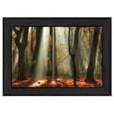 Beam Me Up Black Framed Print Wall Art