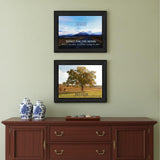 Set Of Two Success 1 Black Framed Print Wall Art