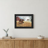 Granddads Old Truck 2 Black Framed Print Wall Art
