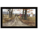 The Road Home 9 Black Framed Print Wall Art