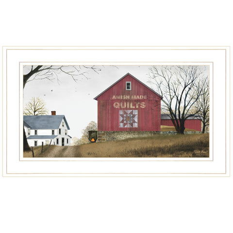 The Quilt Barn 2 White Framed Print Wall Art