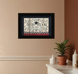 Bathroom 3 Black Framed Print Bathroom Wall Art