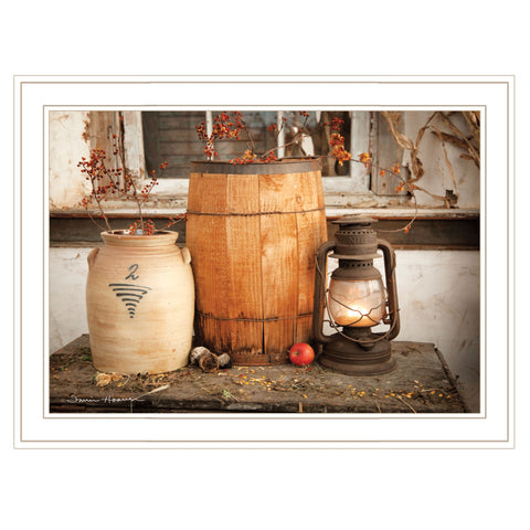 The Nail Keg 2 White Framed Print Wall Art
