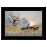 Fall Pumpkin Harvest 3 Black Framed Print Kitchen Wall Art