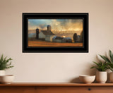 Light of a New Day 3 Black Framed Print Wall Art
