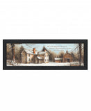 Peace In This Home Black Framed Print Wall Art