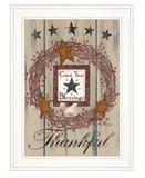 Count your Blessings 1 White Framed Print Wall Art