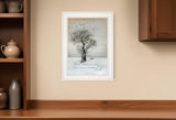 Harmony 1 White Framed Print Kitchen Wall Art