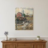 The Old Tractor Unframed Print Wall Art