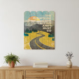 The Mountains are Calling Unframed Print Wall Art