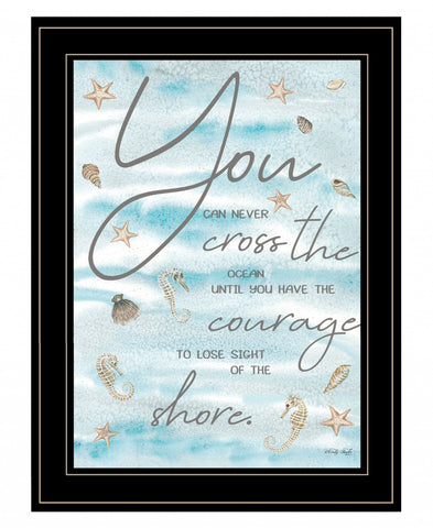 You Can Never 3 Black Framed Print Wall Art