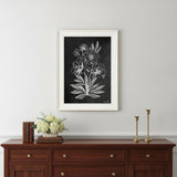 Vintage Chalkboard 2 White Framed Print Wall Art