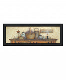 Live Life Simple 2 Black Framed Print Wall Art