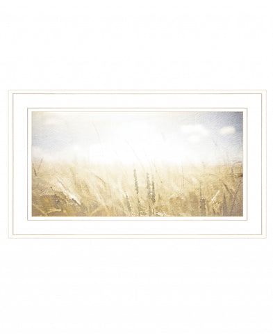 Fields of Gold 1 White Framed Print Wall Art