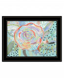 Bloom for Yourself 2 Black Framed Print Wall Art