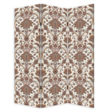 72" Green Folding Three Panel Screen Room Divider