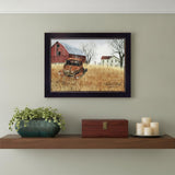 Granddads Old Truck 5 Black Framed Print Wall Art