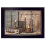 Let your Light Shine Black Framed Print Wall Art