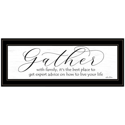 Expert Advice 2 Black Framed Print Wall Art