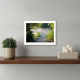 Beauty 2 White Framed Print Wall Art