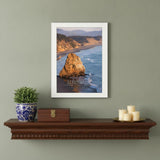 Strength 2 White Framed Print Wall Art