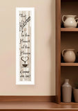 Kitchen is the Heart of the Home 15 White Framed Wall Art