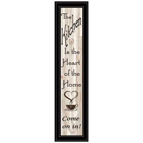 Kitchen is the Heart of the Home 18 Black Framed Print Kitchen Wall Art
