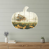 October Gray Unframed Print Wall Art