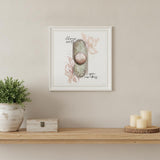 Old Ways in Blush 2 White Framed Print Wall Art