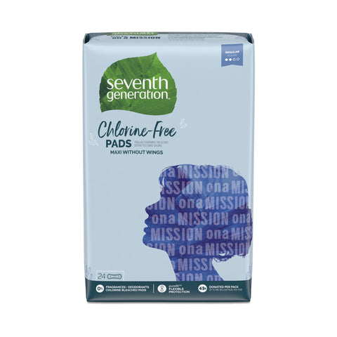 7 GEN MAXI PADS REGULAR ( 6 X 24 CT   )
