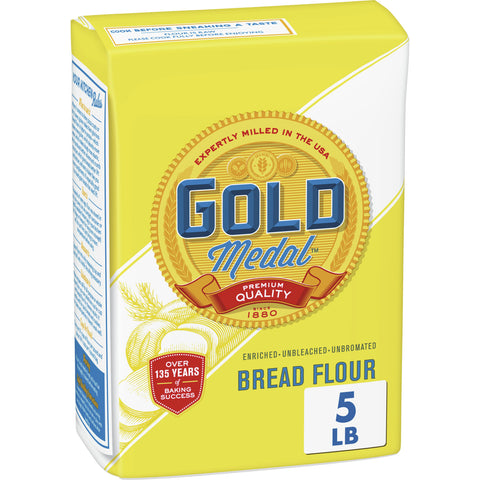 GLDMDL BREAD FLOUR       ( 8 X 5 LB   )