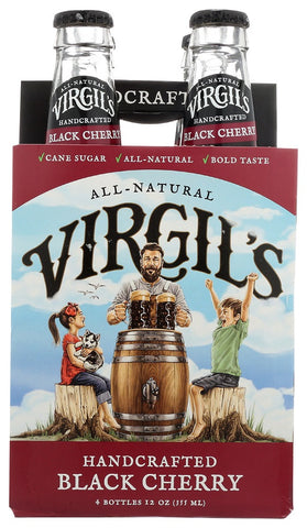 VIRGILS BLK CHRY CRM SDA ( 6 X 4 PACK )