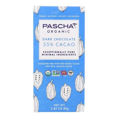OG2 PASCHA DK CHOC 55%  ( 10 X 2.82 OZ   )