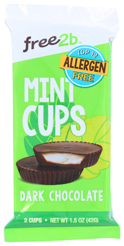F2B MINT CUPS DARK CHOC ( 12 X 1.4 OZ   )